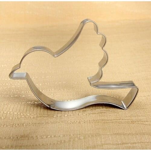Bird Shape Stainless Steel Cookies Chocolate Cookie Cutter Mold Baking Tool Kitchen Supplies For Kids Party