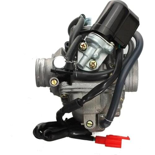 PD24J 125cc Scooter Carburetor Fit for Kymco CK GY6125 GY6150 ATV Go-Kart Engine 152QMI 157QMJ 1P57QMJ Universal Motorbike Carb
