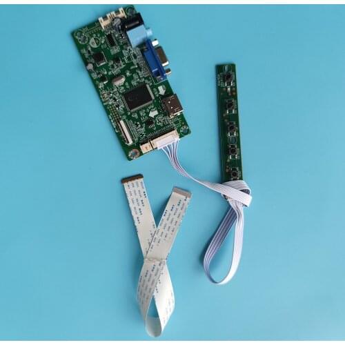 KIT for B140HTN01.4 EDP LED VGA HDMI-compatible DIY LCD DRIVER 30Pin LED 1920×1080 Controller board Panel Screen Monitor 14"