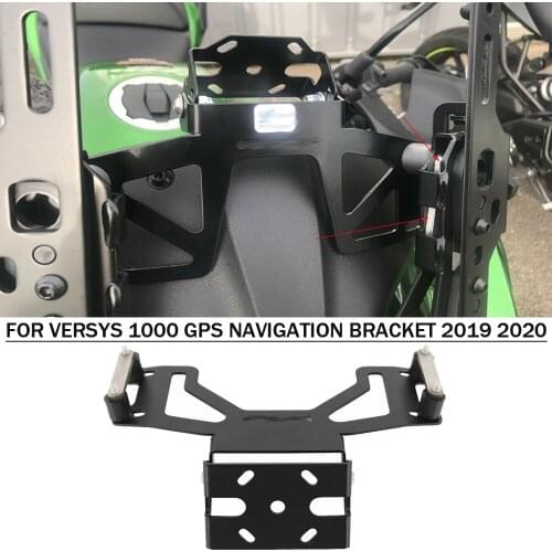 FOR Kawasaki Motorcycle Accessories Mobile Phone GPS Support Frame kit GPS Navigation Bracket FOR Versys 1000 FOR Versys1000 19
