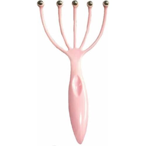 Five-Jaw Ball Head Massager Manual Scratch Head Grabber Plastic Scalp Massage Claw Professional Fashion