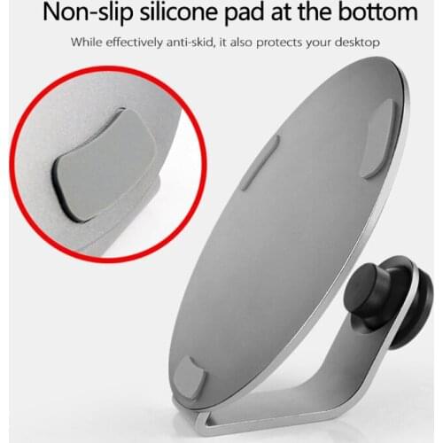 53CC Projector Tabletop Stand Desktop Bracket Aluminum Alloy Removable 360° Adjustable Universal Holder Compatible with XGIMI