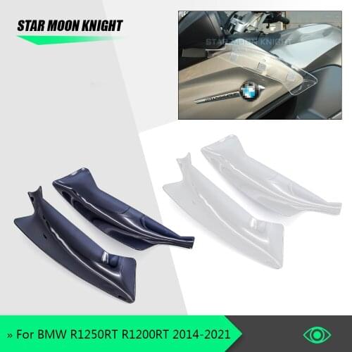 NEW Motorcycle Side Deflector Windshield Windscreen Knee pads Wind Deflector Fit For BMW R1200RT R1250RT R 1250 RT 2014 - 2021