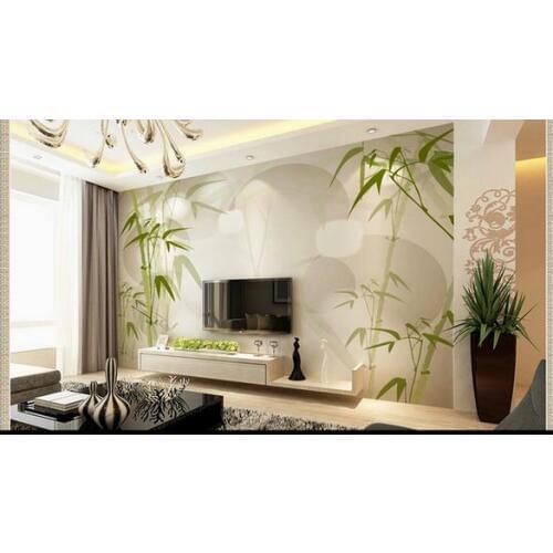 Custom photo wallpaper 3d murals Romantic flicker fresh bamboo dream TV setting wall painting bamboo mural wall paper home decor
