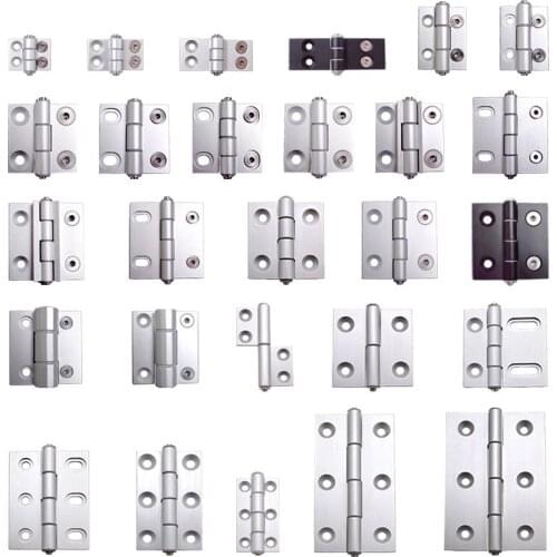 Industrial equipment Damping Silent Hinge Chassis Cabinet Door 180degree Flat Open Thick Folding Hinge vintage