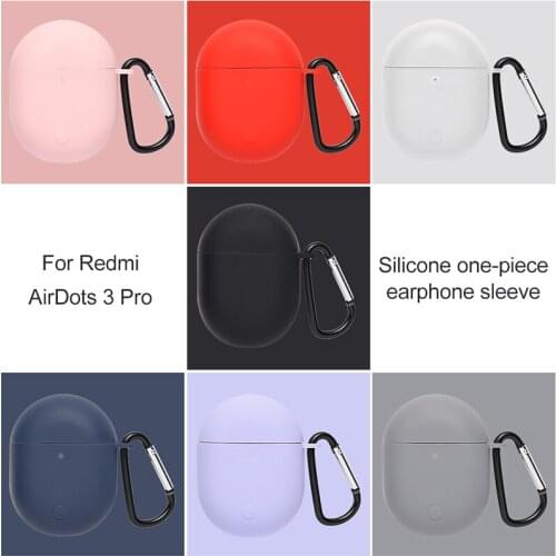 For Xiaomi Redmi Airdots 3 Pro Earphone Headset Silicone Case Anti-shock Anti-fall Multi-color Protective Sleeve Cover