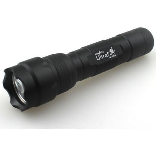 Ultrafire 502B 1xCREE XP-L HI V3 Warm White Light 3000K 1600lm SMO OP LED Flashlight (1 x 18650)