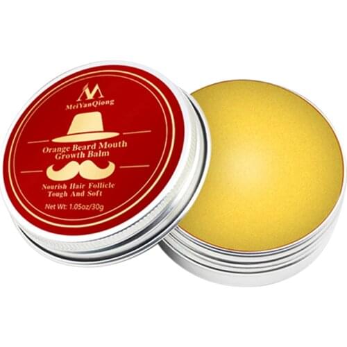No Frizz Beard Balm Wax 30g Beard Mustache Hair Softening Conditioning Cream