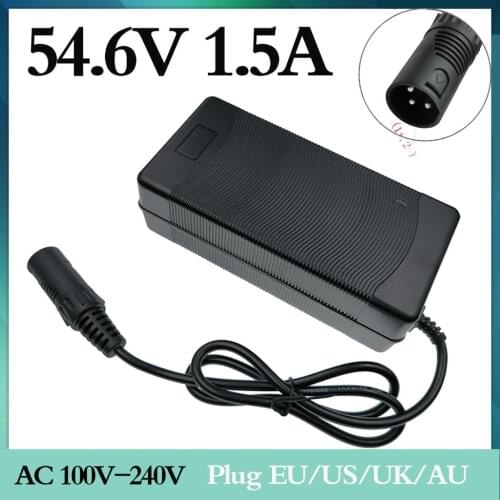 54.6V 1.5A charger for 48V 1.5A lithium battery charger 13 serise 48V charger