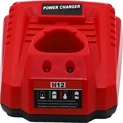 M12 Charger Is Suitable for 48-59-2401 10.8V 12V Lithium Battery Adapter-EU Plug