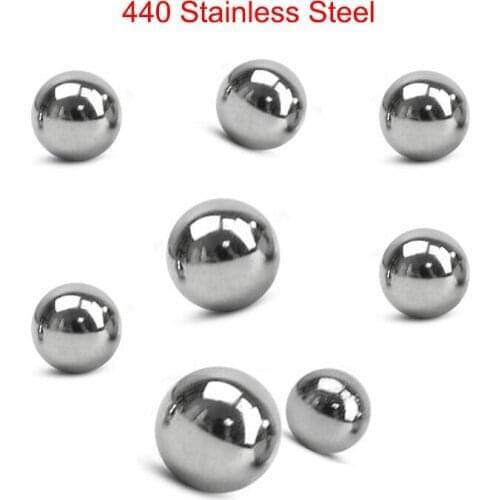 2mm 2.381mm 2.5mm 2.778mm 3mm 3.175mm Diameter HRC56 SUS440 440 Stainless Steel 9Cr18Mo Car Bolt Rod Solid Bearing Bead Ball