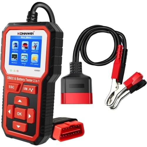 2 in 1 OBD2 Scanner Car Check Engine Tool Auto Diagnostic Scanner