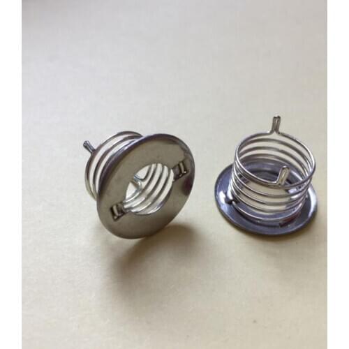 500 PCS Touch buffer spring ( for PCB) with metal plate, double end