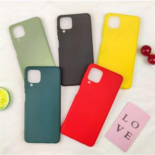 For Samsung Galaxy M32 Case Cover for Samsung Galaxy M32 A22 4G A52 A72 5G A03S Original Soft TPU Slim Matte Back Phone Shell