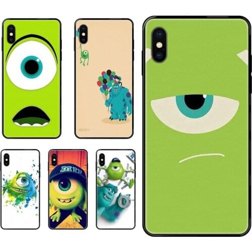 Black Soft Tpu Phone Case Cover For Galaxy A10S A20 A20S A20E A21S A30S A40 A50 A70 A71 A70E A5 A6 A7 A8 A10 2017 2018 Mike