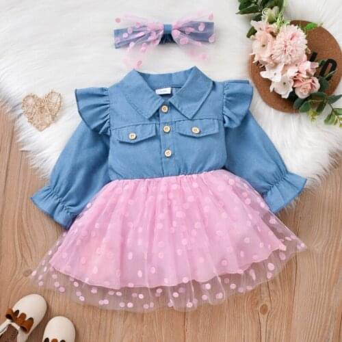 Джинсовые платья для малышек DuAnyozu China At AliExpress