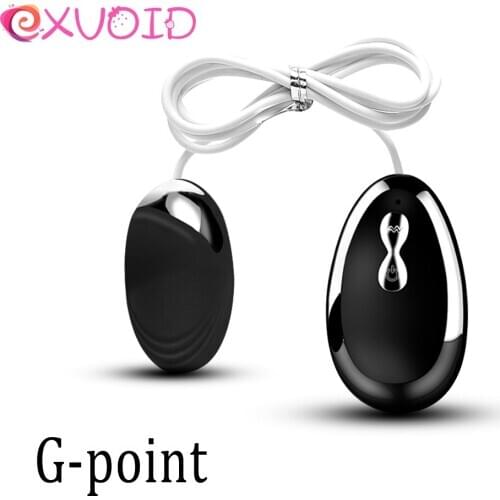 EXVOID Bullet Egg Vibrator Powerful Vibrating Egg 20 Speed Nipple G-Spot Massager Sex Toys for Women Clitoris stimulator Orgasm
