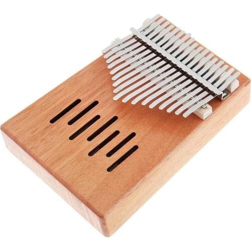 Kalimba 17-Key Thumb Piano with Tuning Hammer,Portable Finger Piano with Tuning Hammer,for Children Adult Beginners