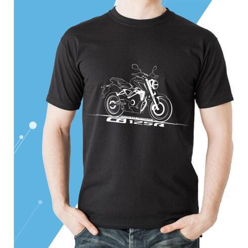 KODASKIN T-shirt for Honda CB125R/CBR125 Motorcycle Raing Casual Cotton Tops Tee Shirt Men tshirt