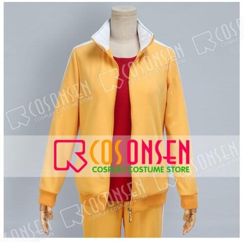 COSPLAYONSEN Haikyuu!! Johzenji High Captain Yuuji Terushima Cosplay Costume School Suit All Size