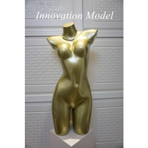 Best Value Fiberglass Female Mannequin Half Body Mannequin High Quality On Sale