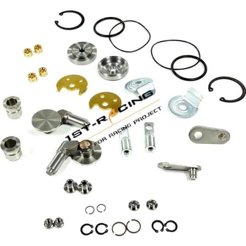 Upgraded Wastegate Flapper + Rebuild Repair Kit for BMW N54 TD03 135i 335i Turbo