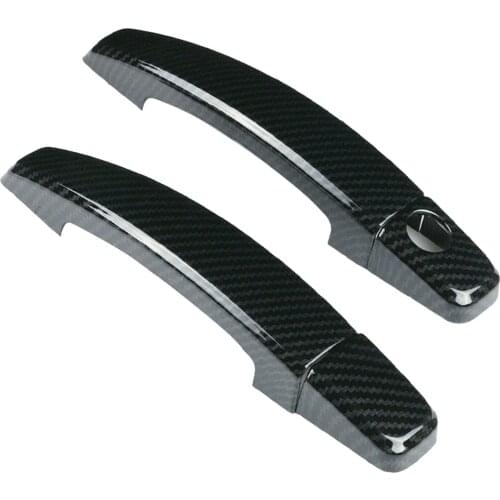 2pcs Door Handle Covers Outer Trim For Chevrolet Camaro 2010-2015 Driver + Passenger Side