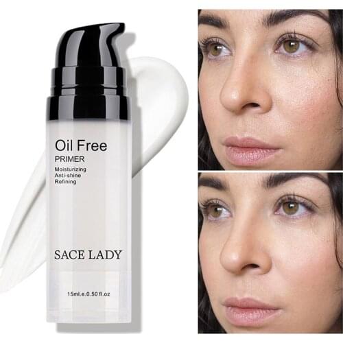 Makeup Primer Natural Concealer Invisible Pores Oil Control And Moisturizing Make Up Base Foundation Gel Cosmetics TSLM1