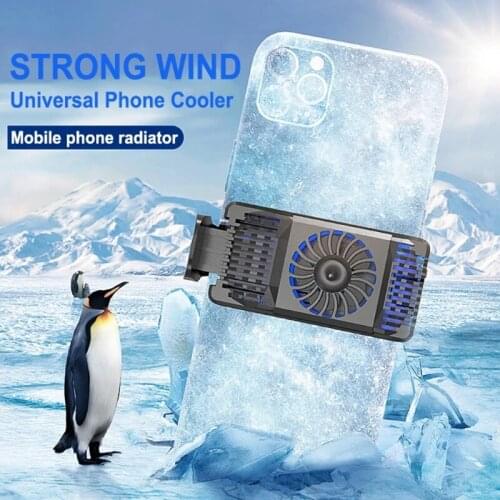 Cell Phone Ra-diator Electric Type Back Clip Cooling Fan Ra-diator Mobile Phone Cooler Cooling Phone Radiator