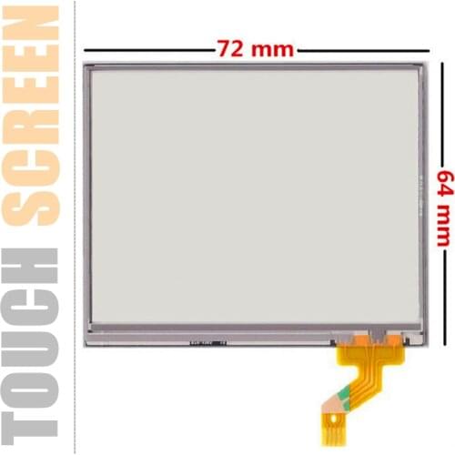 New 2 Pcs New 3.5''Inch 4 wire Touch Screen Panel for PT035TN01 V6 Touch Panel Glass Repair Free shipping