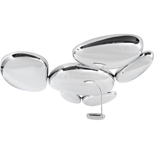 Modern Led Ceiling Lamp Lustre Led Ceiling Light Luminaria Chrome Suspension Light for Living Room Bedroom Fixtures Lamps CA005