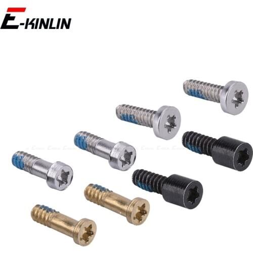 10pcs Plug Dock Connector Bottom Screw For iPhone 4 4S 5 5S SE 5C 6 6S 7 Plus 5 Point Star Screws