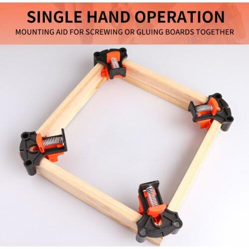 1pc 90 Degree Right Angle Clamp Fixing Clip Photo Picture Frame Corner Woodworking Clip Positioning Fixture DIY Repair Tool