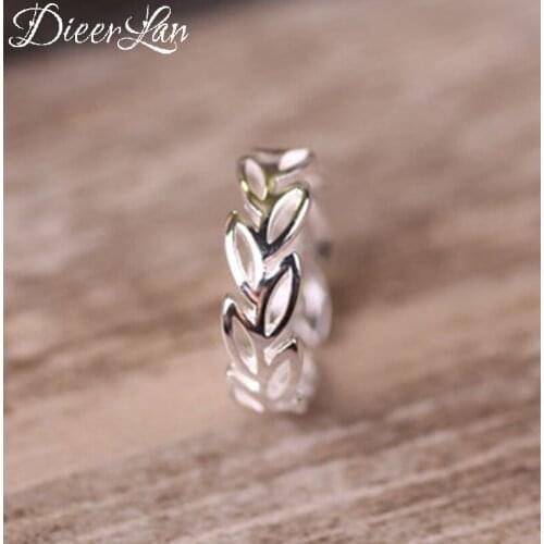 Summer Punk Vintage Silver Color Hollow Leaf Rings for Women Gifts Adjustable Size Finger Rings Anillos Anelli 2019