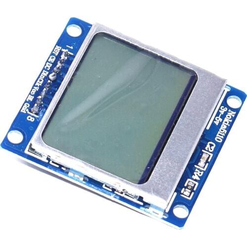 1 Piece New Module White backlight 84*48 84x84 LCD adapter PCB for Nokia 5110