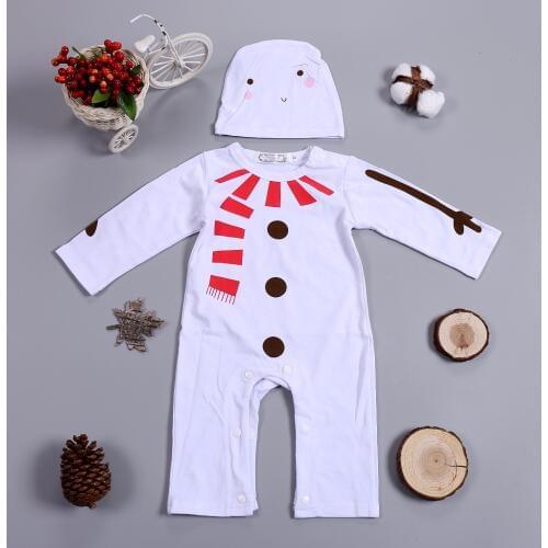 2018 Autumn Baby romper Newborn boys girls ClothingLong Sleeve bebe kids Boy Rompers Christmas Clothes jumpsuits 0-24M