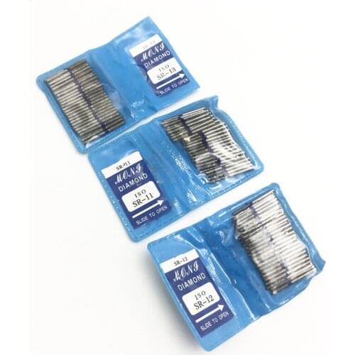 50pcs/pack SR/SI Series Dental Diamond Burs High Speed Handpiece Teeth Whitening Product Drill FG Polishing Smoothing