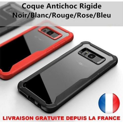 Antichoc Housse Slim Pour For Samsung Galaxy S8 Plus S9 Note8 A8 Coque Rigide Bumper