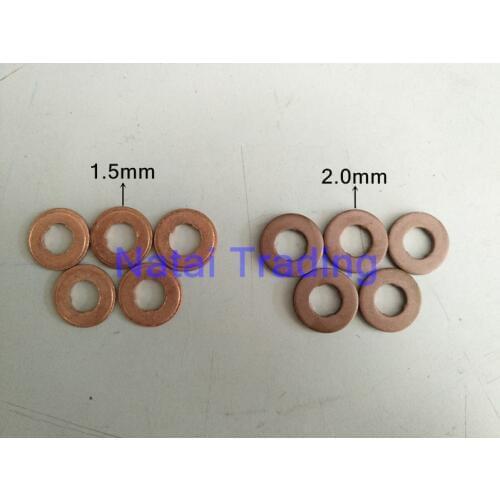 Free shipping! sealing copper gasket for diesel injector nozzles