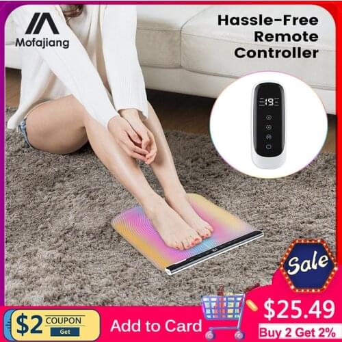 Wireless Remote Control Foot Massager Electric EMS Massage Cushion For Buttocks Calf Arm Multiple Body Massage Pad Unisex