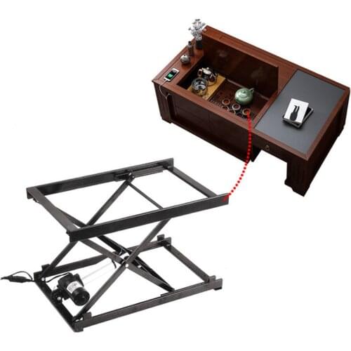 Tea Table Built-in Lifting Hardware Bracket Iron Frame Multifunctional Electric Smart Home Hardware Accessories