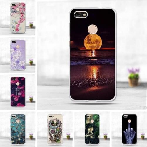 Case For Huawei P9 lite mini Case Soft TPU Silicone Cover For Huawei Y6 Pro 2017 Nova Lite 2017 enjoy 7 Case Capas phone Cover