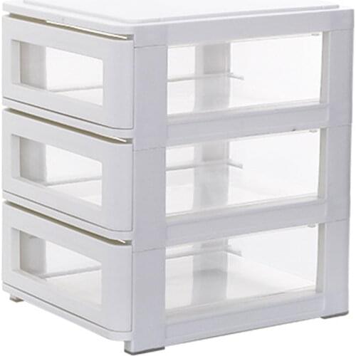 Home Office Kitchen Desk Organizer Gift Display Bathroom Multi Purpose Clear Stackable Plastic Storage Drawers Bedroom Cosmetic