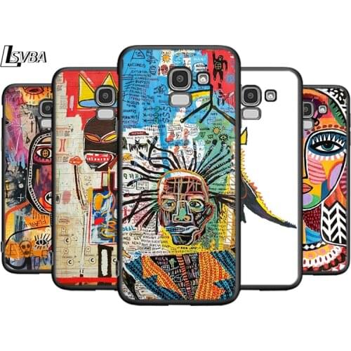 Jean Michel Basquiat Art For Samsung Galaxy J8 J7 Duo J6 J5 Prime J4 Plus J3 J2 Core 2018 2017 2016 Phone Case Cover