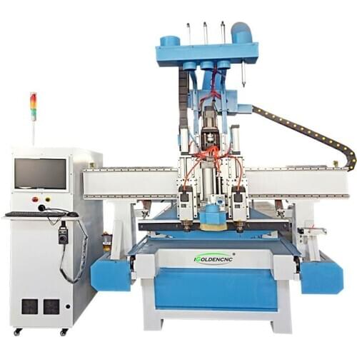 Cnc router multi heads sculpture wood carving cnc router automatic wood cutting machine