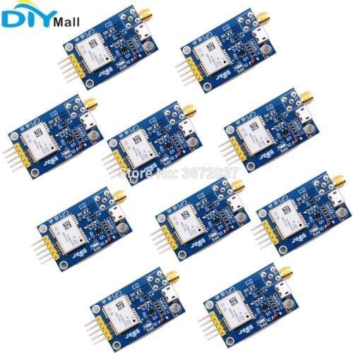 10pcs/lot GPS Compass Module Satellite Positioning Navigation with GPS Antenna for Arduino Aircraft Flight Control