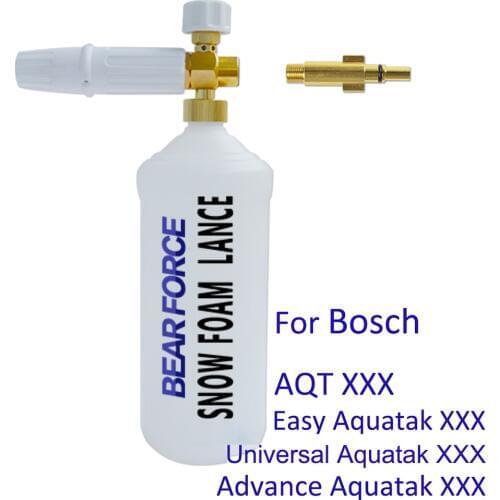 Car Soap Foam Wash Snow Foam Lance Foam Generator High Pressure Soap Foamer Car Wash Foam Cleaner for BOSCH Pressure Washer AQT