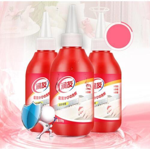 Anti-Odor Household Deep Wall Black Mold Mildew Fungus Gel Remover Tile Cleaner Set