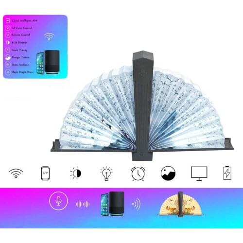 Night-Light Alexa Google Home Voice Control Dimmable Color Light, Cloud Intelligent App Lication Remote Control Timing Control