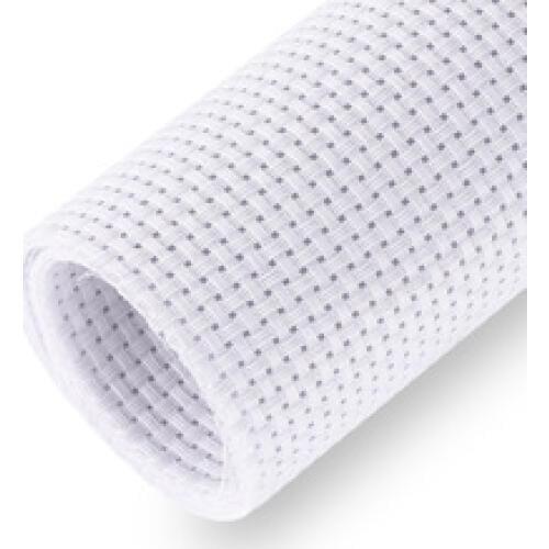 Oneroom 11 Count (11 CT) 50X50cm Aida Cloth Cross Stitch Fabric white Best Quality Free Shipping